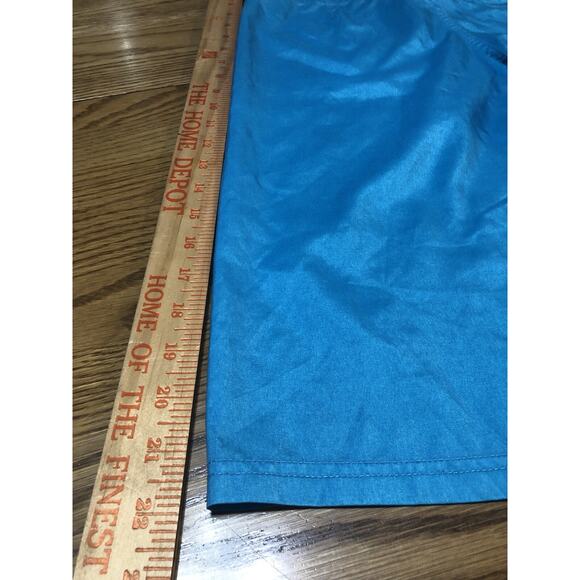 Hurley Board Shorts Mens 28 16 Phantom Blue Swim Trunks W/ Side Pocket Logo - Picture 7 of 10